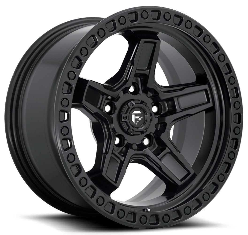 17x9 Fuel Off-Road Kicker 5 Matte Black D697 5x5/127 -12mm - Flex Offroad