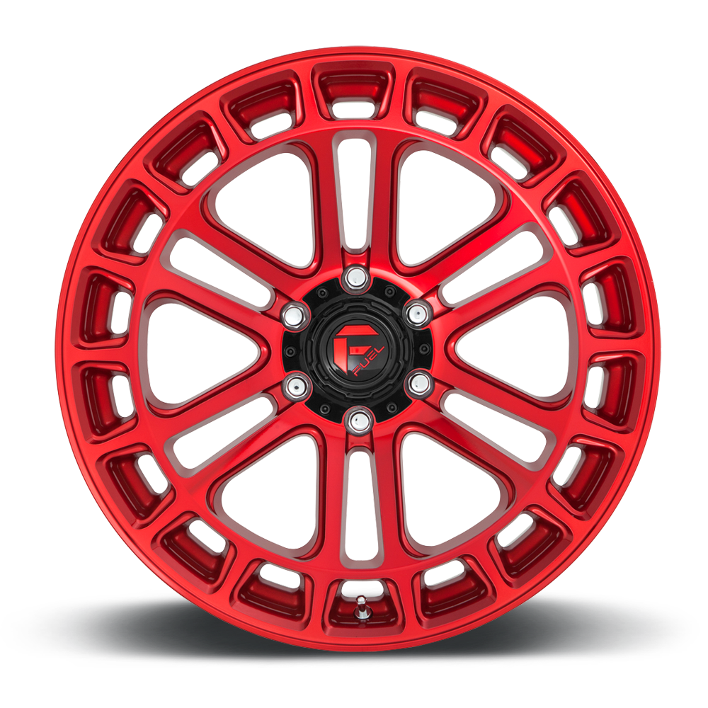 (Clearance - No Returns) 22x10 Fuel Off-Road Heater Candy Red D719 6x135 -13mm - Flex Offroad
