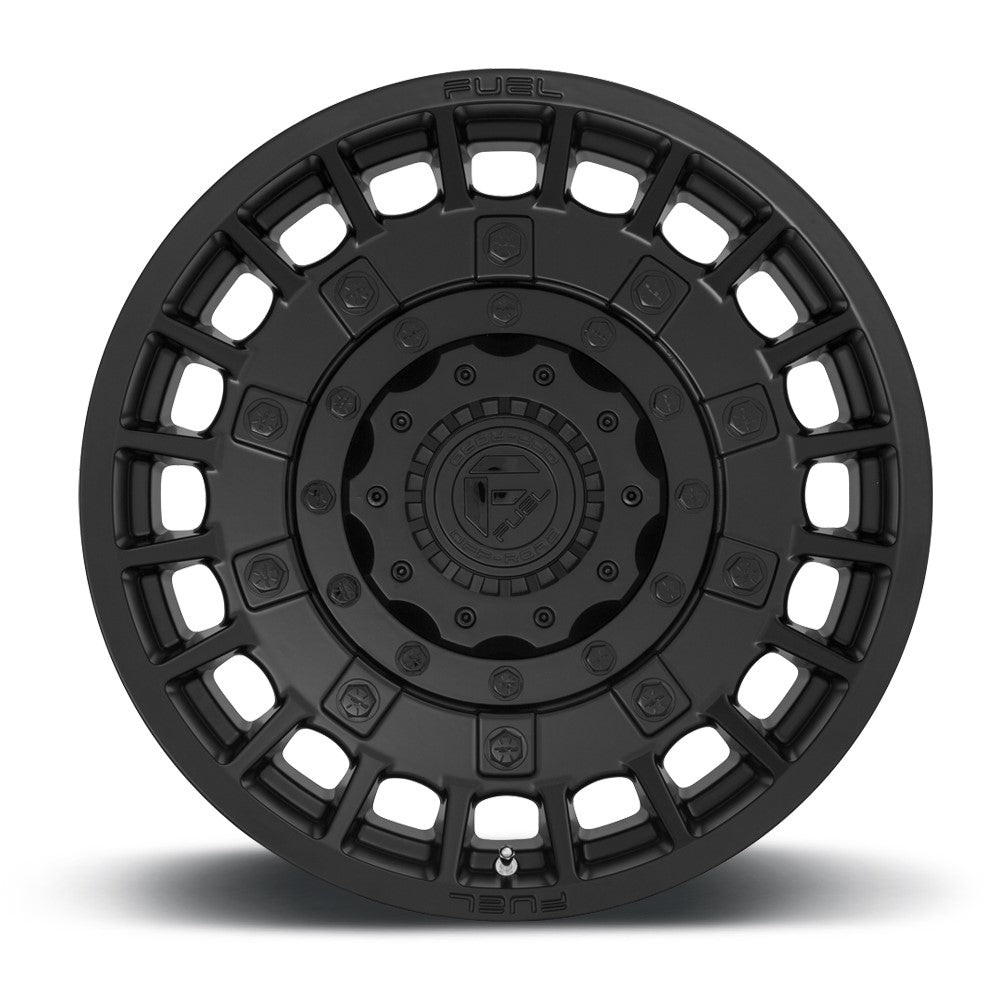(Clearance - No Returns) 20x10 Fuel Off-Road Militia Matte Black D723 5x4.5/114.3 5x5/127 -18mm