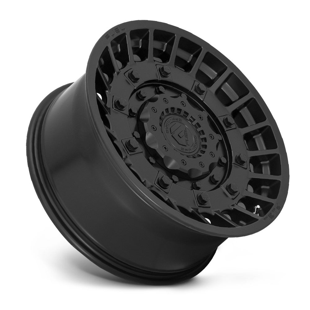 (Clearance - No Returns) 20x10 Fuel Off-Road Militia Matte Black D723 5x4.5/114.3 5x5/127 -18mm