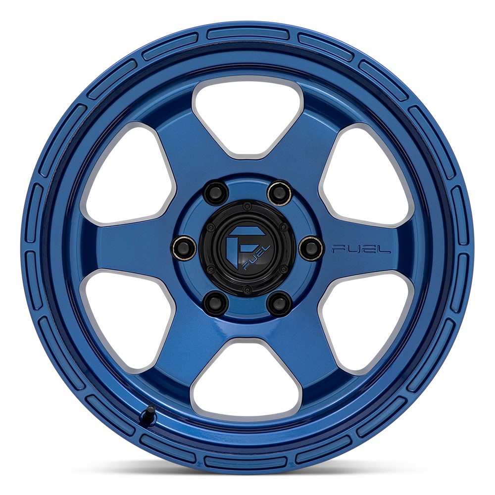 17x9 Fuel Off-Road Shok Dark Blue D739 6x5.5/139.7 1mm