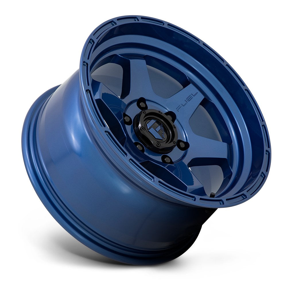 17x9 Fuel Off-Road Shok Dark Blue D739 6x5.5/139.7 1mm