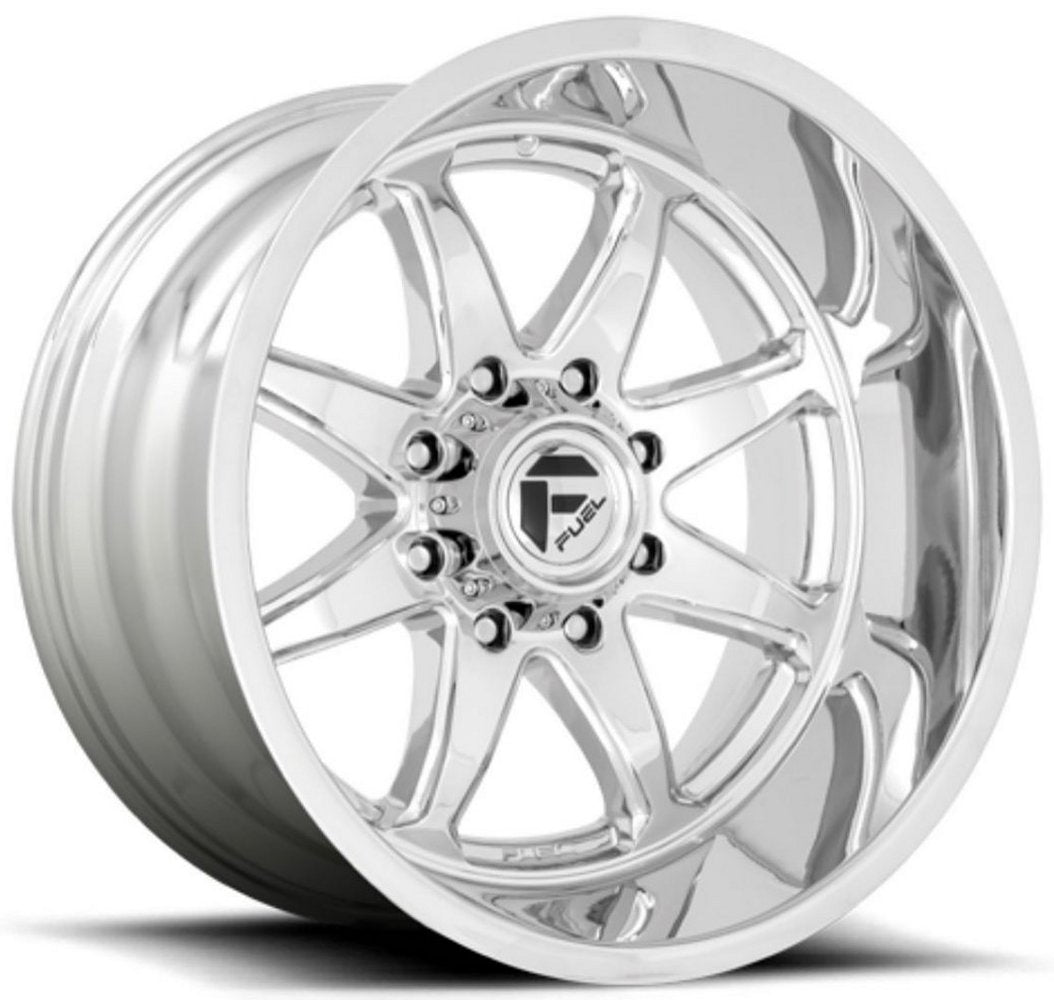 20x9 Fuel Off-Road Hammer Chrome D748 8x6.5/165 1mm - Flex Offroad