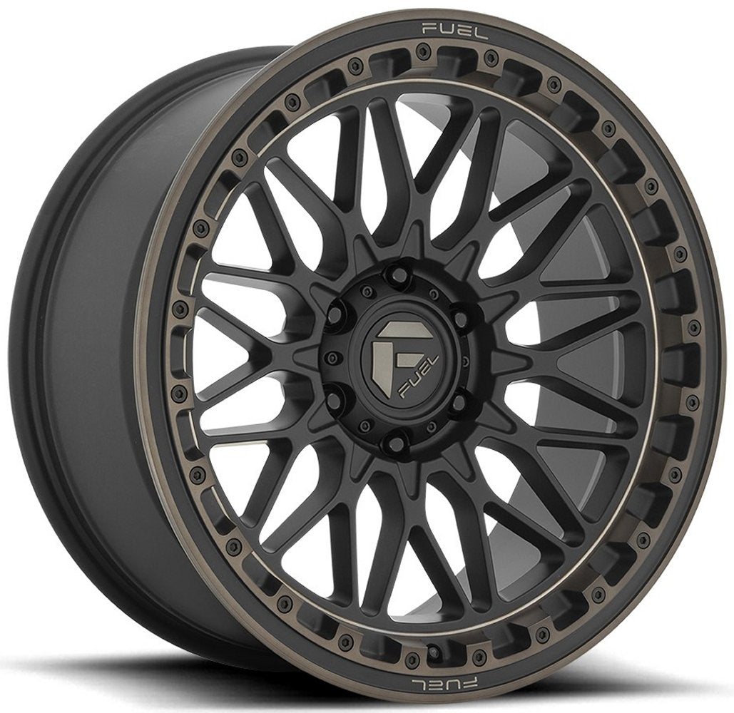 20x9 Fuel Off-Road Trigger Matte Black w/ Dark Tint D759 6x135 1mm - Flex Offroad