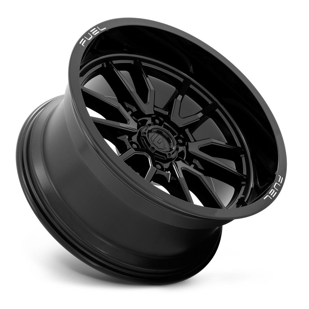 22x10 Fuel Off-Road Clash 6 Gloss Black D760 6x5.5/139.7 -18mm - Flex Offroad