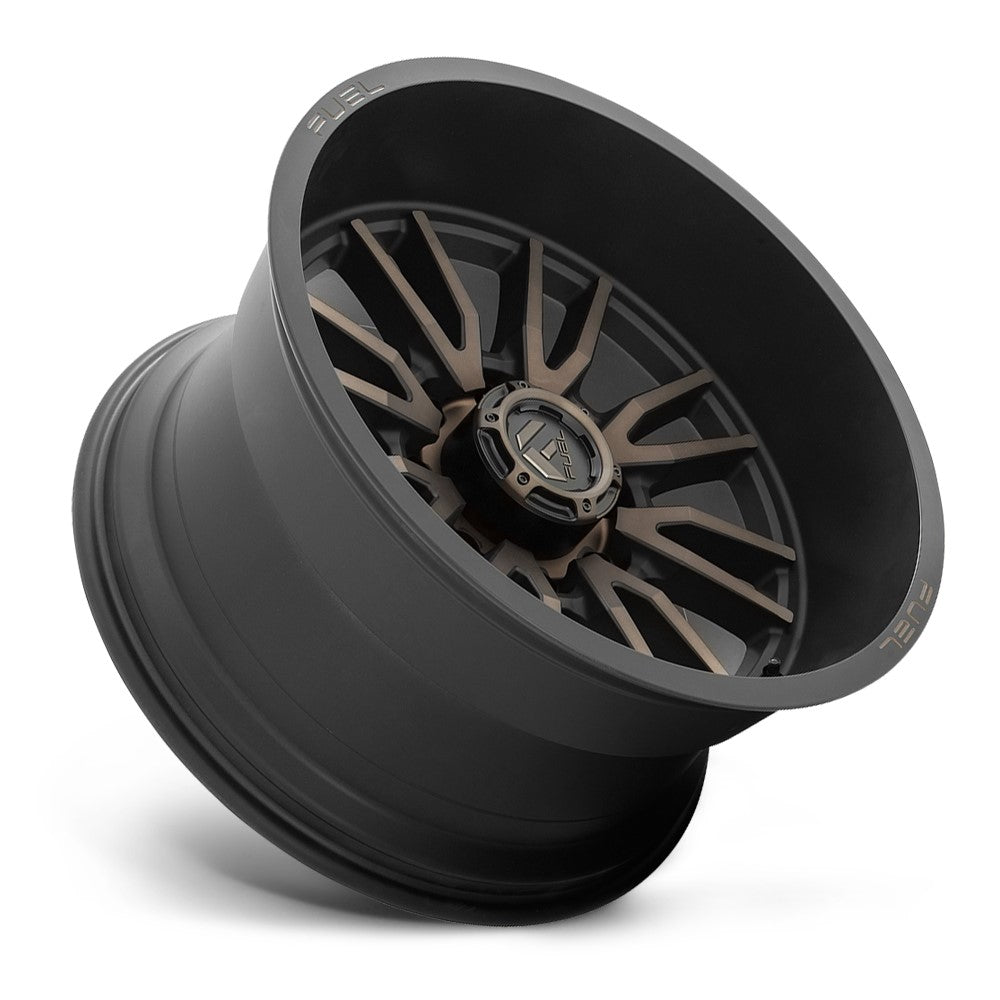 22x12 Fuel Off-Road Clash 8 Matte Black w/ Double Dark Tint D762 (* May Require Trimming) 8x180 -44mm - Flex Offroad