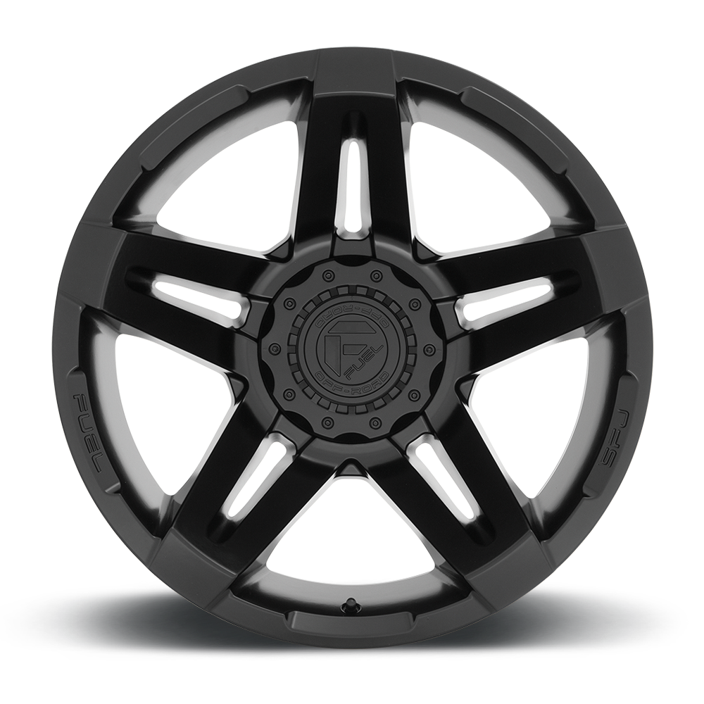 20x12 Fuel Off-Road SFJ Matte Black D763 (* May Require Trimming) 6x135 6x5.5/139.7 -44mm - Flex Offroad