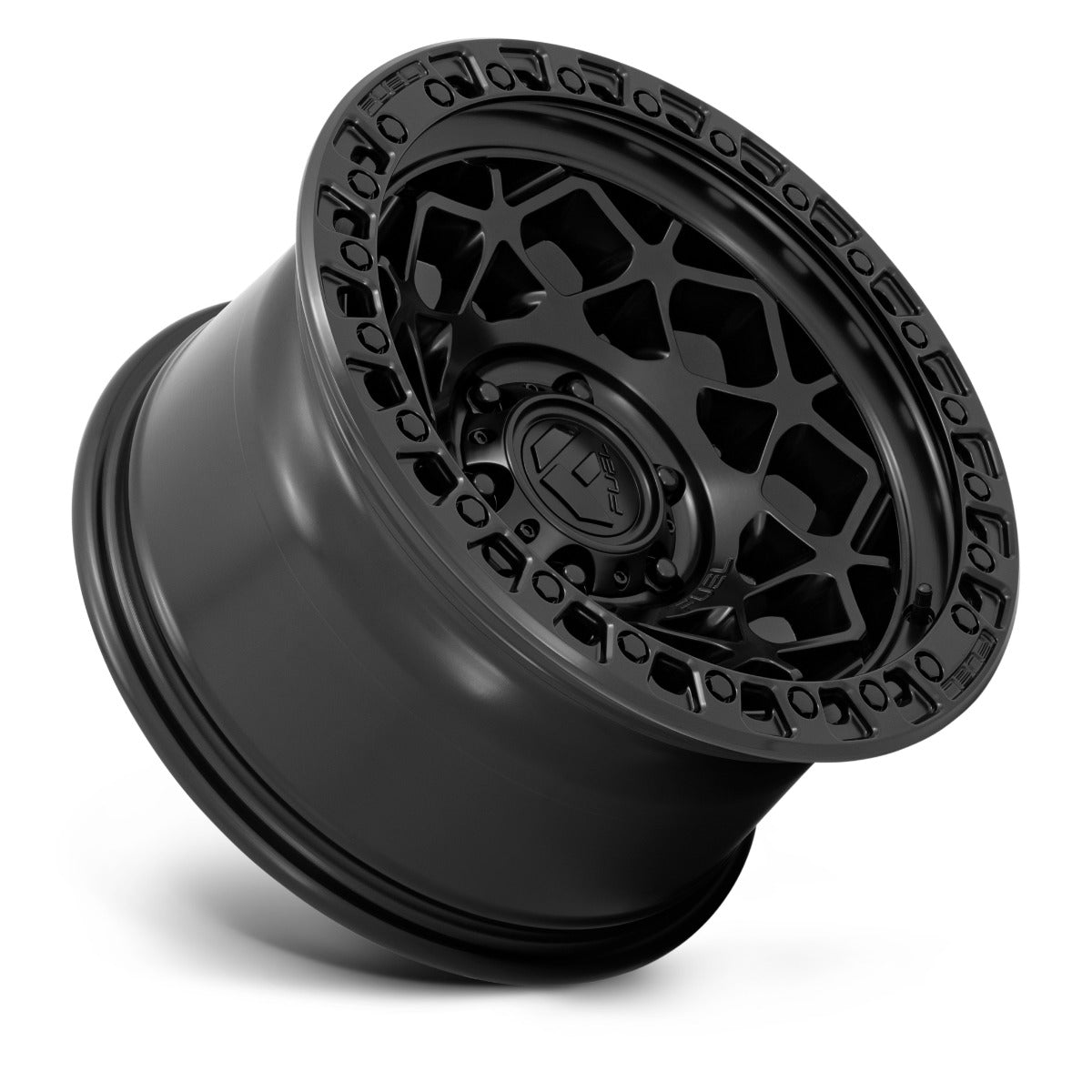 17x9 Fuel Off-Road Unit Matte Black w/ Matte Black Ring D786 5x5/127 1mm - Flex Offroad