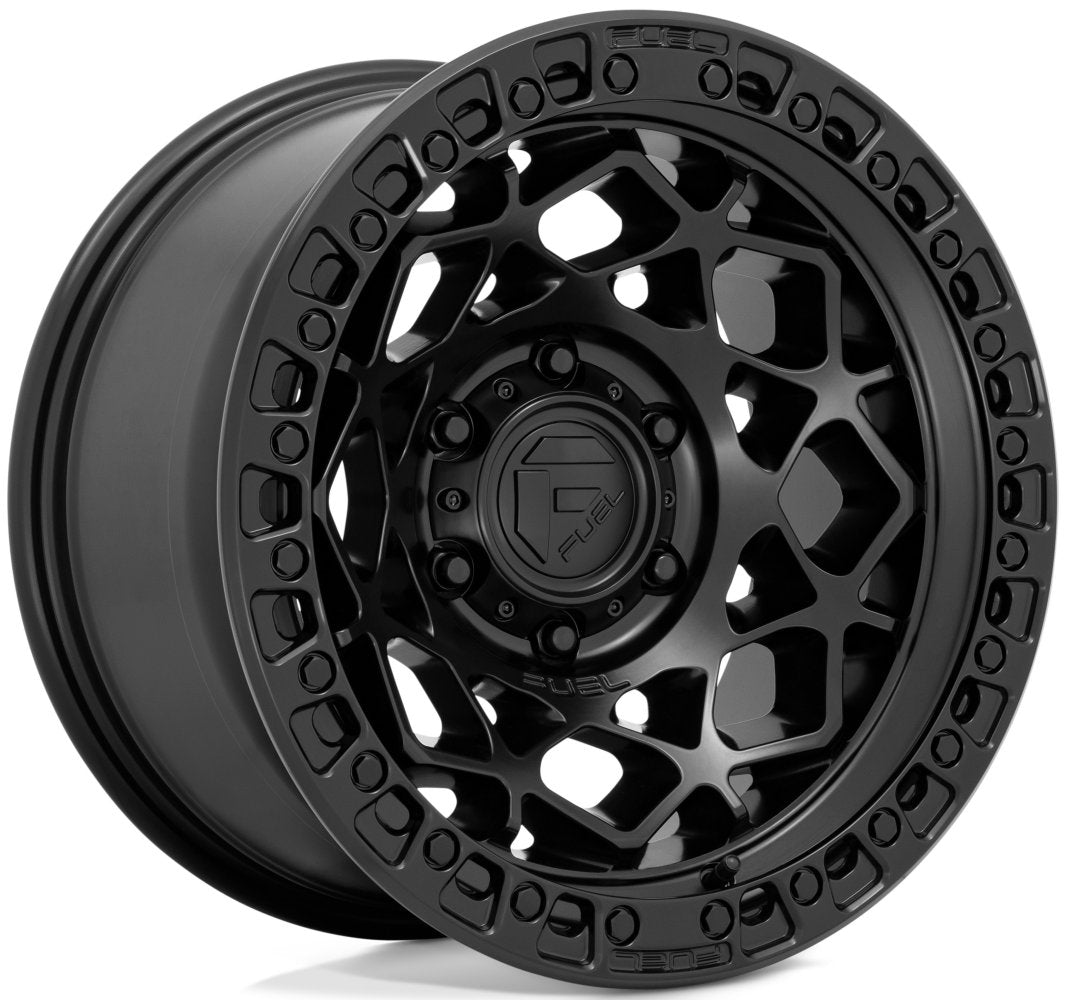 17x9 Fuel Off-Road Unit Matte Black w/ Matte Black Ring D786 5x5/127 1mm - Flex Offroad
