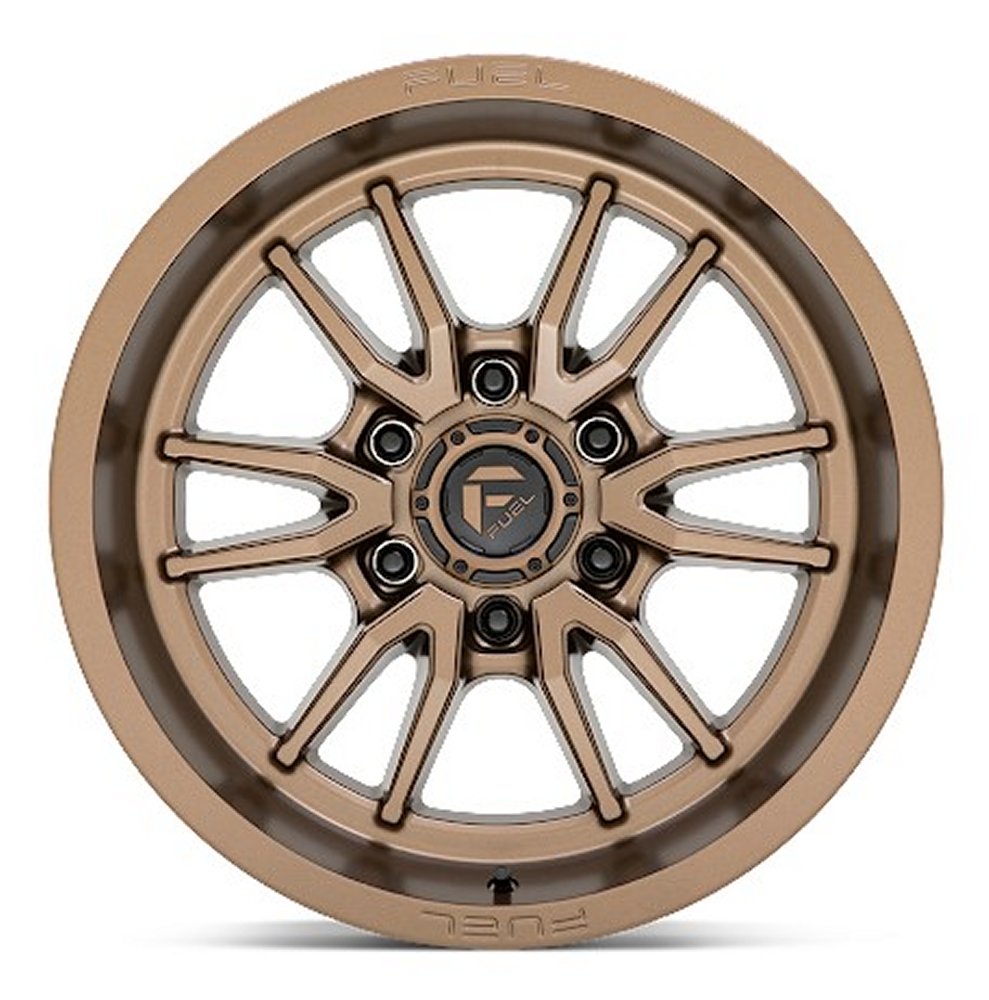 (Clearance - No Returns) 17x9 Fuel Off-Road Clash Bronze D788 6x5.5/139.7 -12mm