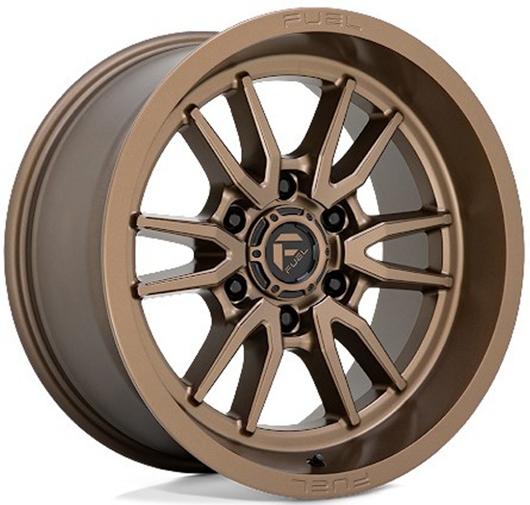 (Clearance - No Returns) 17x9 Fuel Off-Road Clash Bronze D788 6x5.5/139.7 -12mm