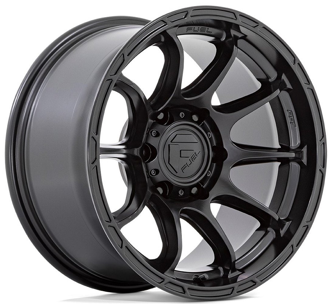 17x9 Fuel Off-Road Variant Matte Black D791 5x5/127 -12mm - Flex Offroad