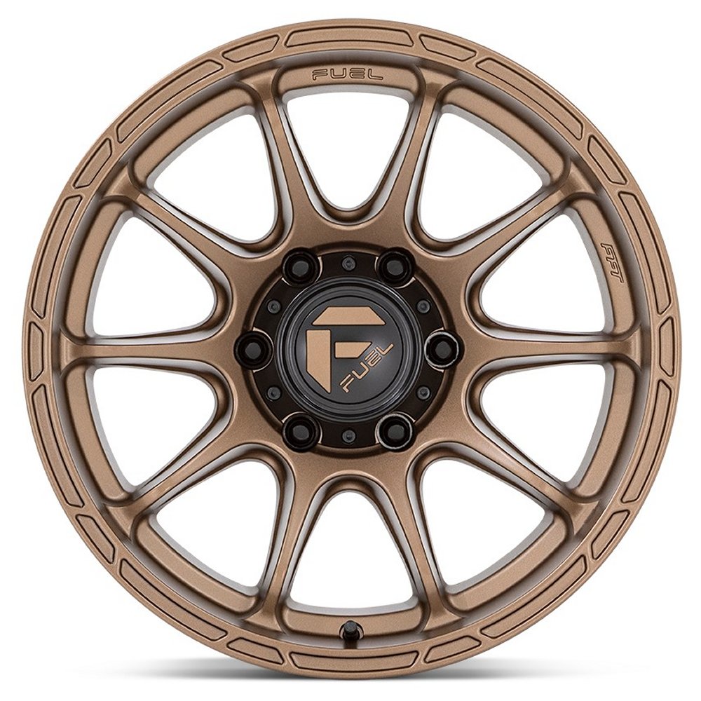 17x9 Fuel Off-Road Variant Matte Bronze D792 6x5.5/139.7 -12mm - Flex Offroad