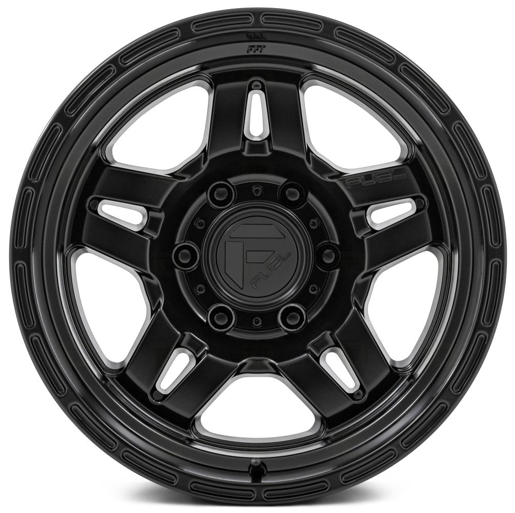 17x8.5 Fuel Off-Road Oxide Blackout D799 6x5.5/139.7 1mm - Flex Offroad