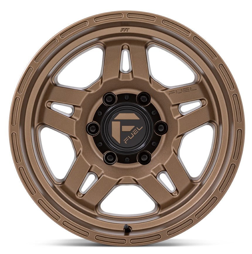 18x9 Fuel Off-Road Oxide Matte Bronze D800 6x5.5/139.7 1mm - Flex Offroad