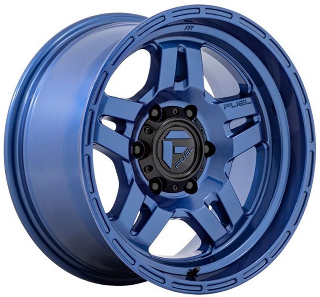 (Clearance - No Returns) 17x9 Fuel Off-Road Oxide Dark Blue D802 6x5.5/139.7 -38mm - Flex Offroad