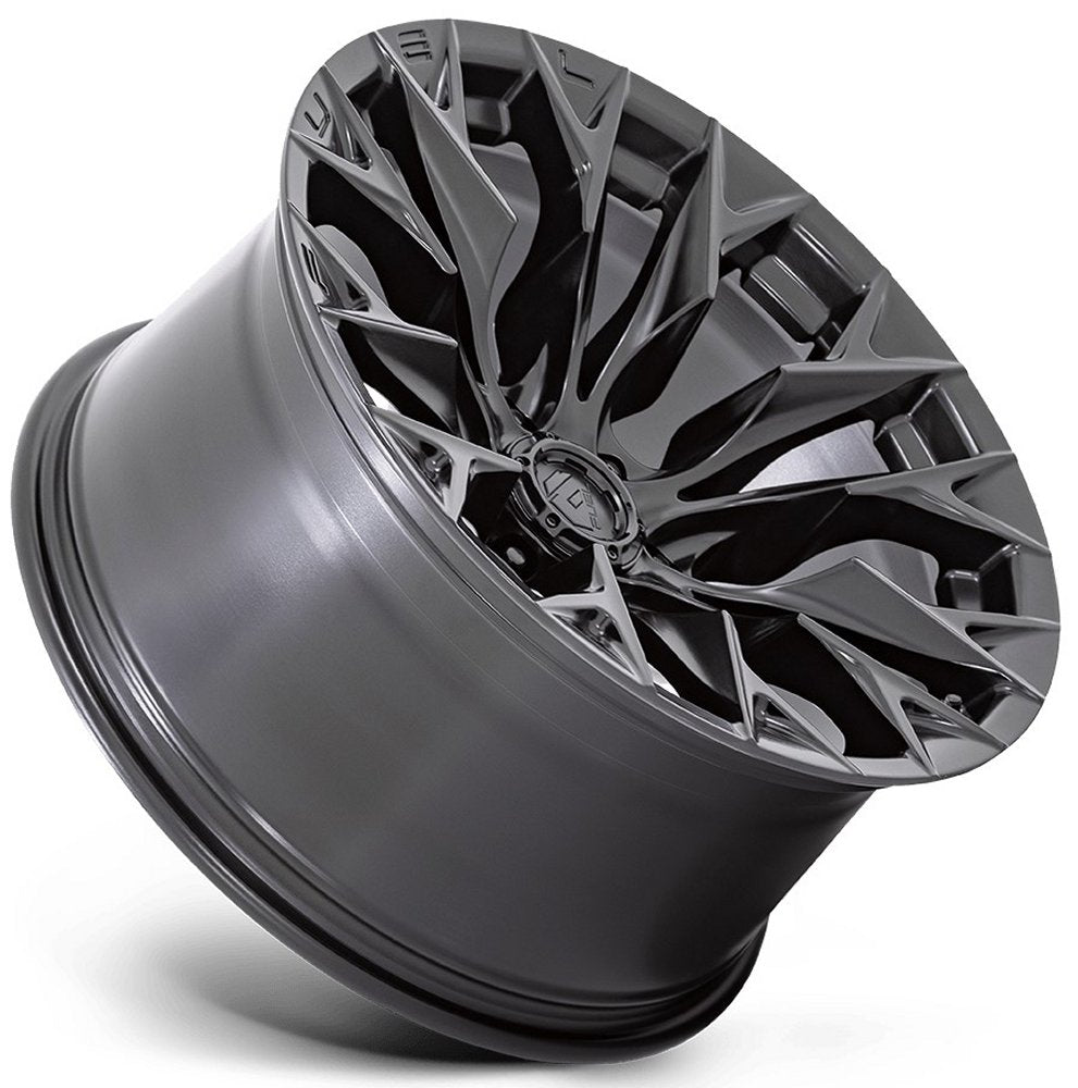 22x12 Fuel Off-Road Flame 6 Blackout D804 (* May Require Trimming) 6x135 -44mm - Flex Offroad