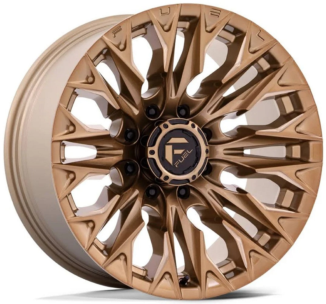20x10 Fuel Off-Road Flame 8 Platinum Bronze D805 8x180 -18mm