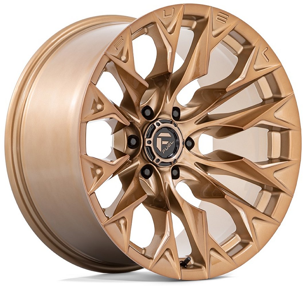 20x9 Fuel Off-Road Flame 6 Platinum Bronze D805 6x135 1mm - Flex Offroad