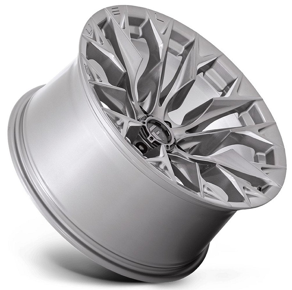 (Clearance - No Returns) 22x12 Fuel Off-Road Flame 6 Platinum D806 (* May Require Trimming) 6x5.5/139.7 -44mm