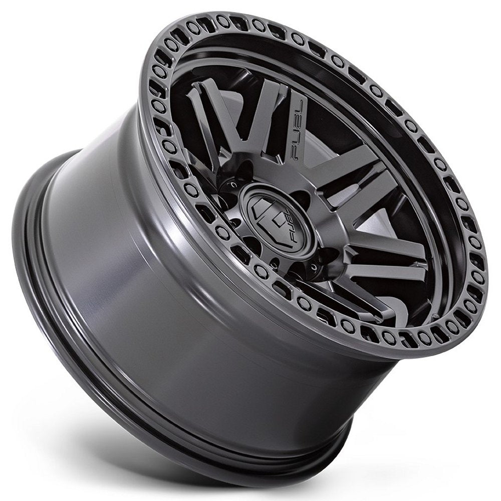 17x9 Fuel Off-Road Syndica Blackout D810 6x5.5/139.7 -12mm - Flex Offroad