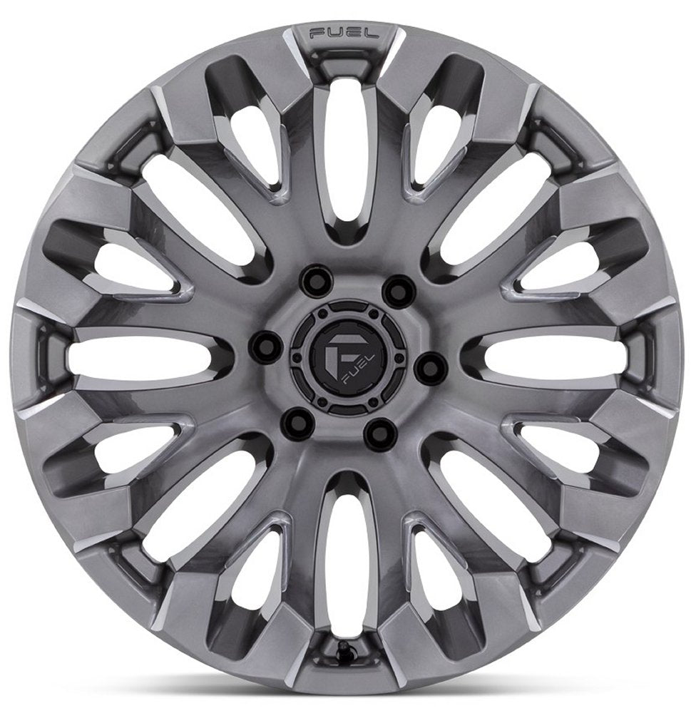 18x9 Fuel Off-Road Quake Platinum D830 6x135 1mm - Flex Offroad