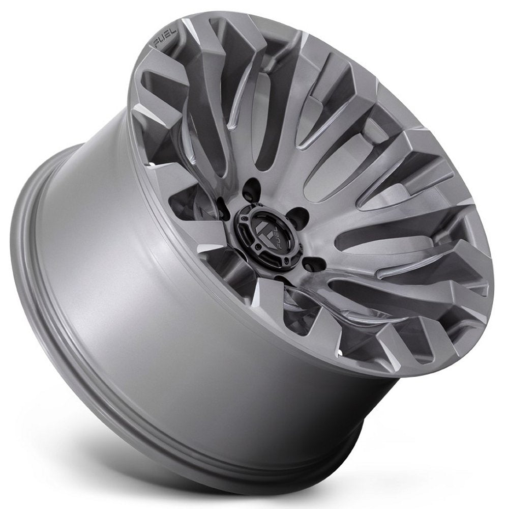 18x9 Fuel Off-Road Quake Platinum D830 6x135 1mm - Flex Offroad