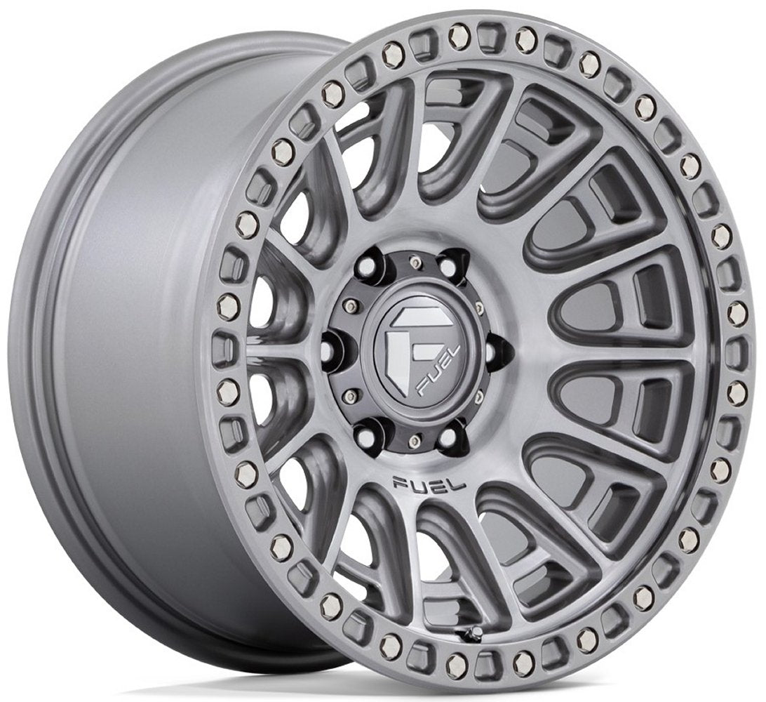 20x9 Fuel Off-Road Cycle Platinum D833 6x5.5/139.7 1mm - Flex Offroad