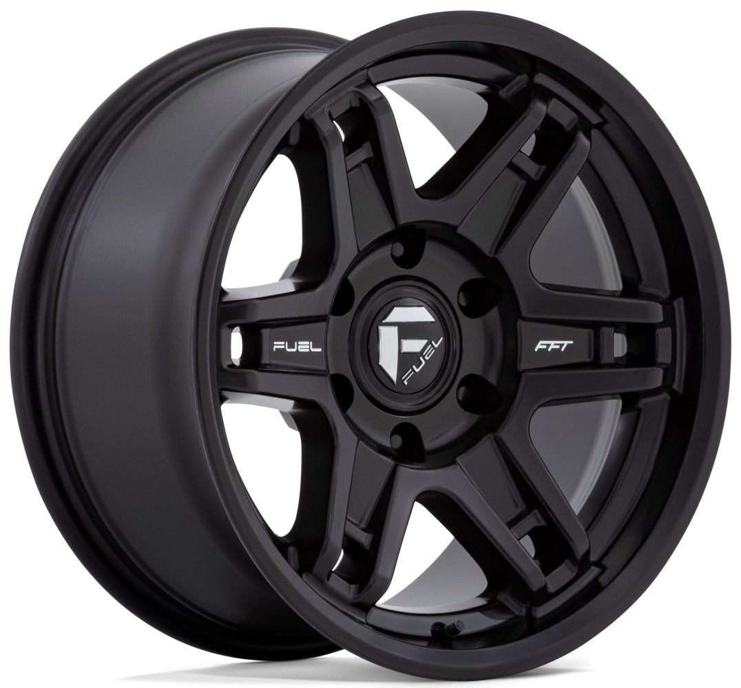 17X8.5 Fuel Off-Road Slayer Matte Black D836 6x5.5/139.7 -15mm