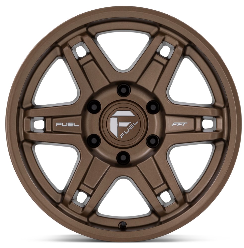 17X8.5 Fuel Off-Road Slayer Matte Bronze D837 6x5.5/139.7 1mm