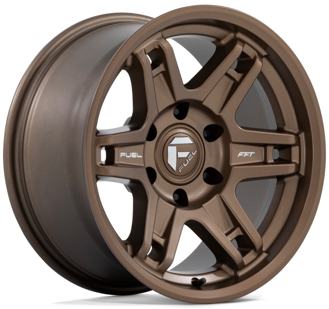 18X8.5 Fuel Off-Road Slayer Matte Bronze D837 6x5.5/139.7 1mm - Flex Offroad