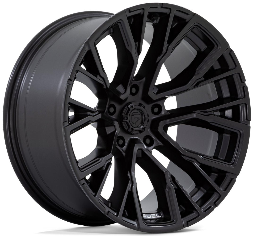 20x10 Fuel Off-Road Fuel Off-Road Rebar 5 Blackout D847 5x5.5/139.7 -18mm - Flex Offroad
