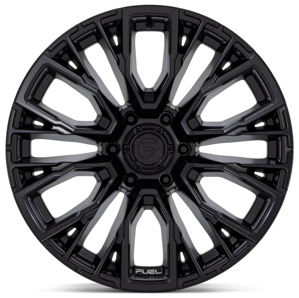 20x10 Fuel Off-Road Rebar 6 Blackout D847 6x5.5/139.7 -18mm - Flex Offroad