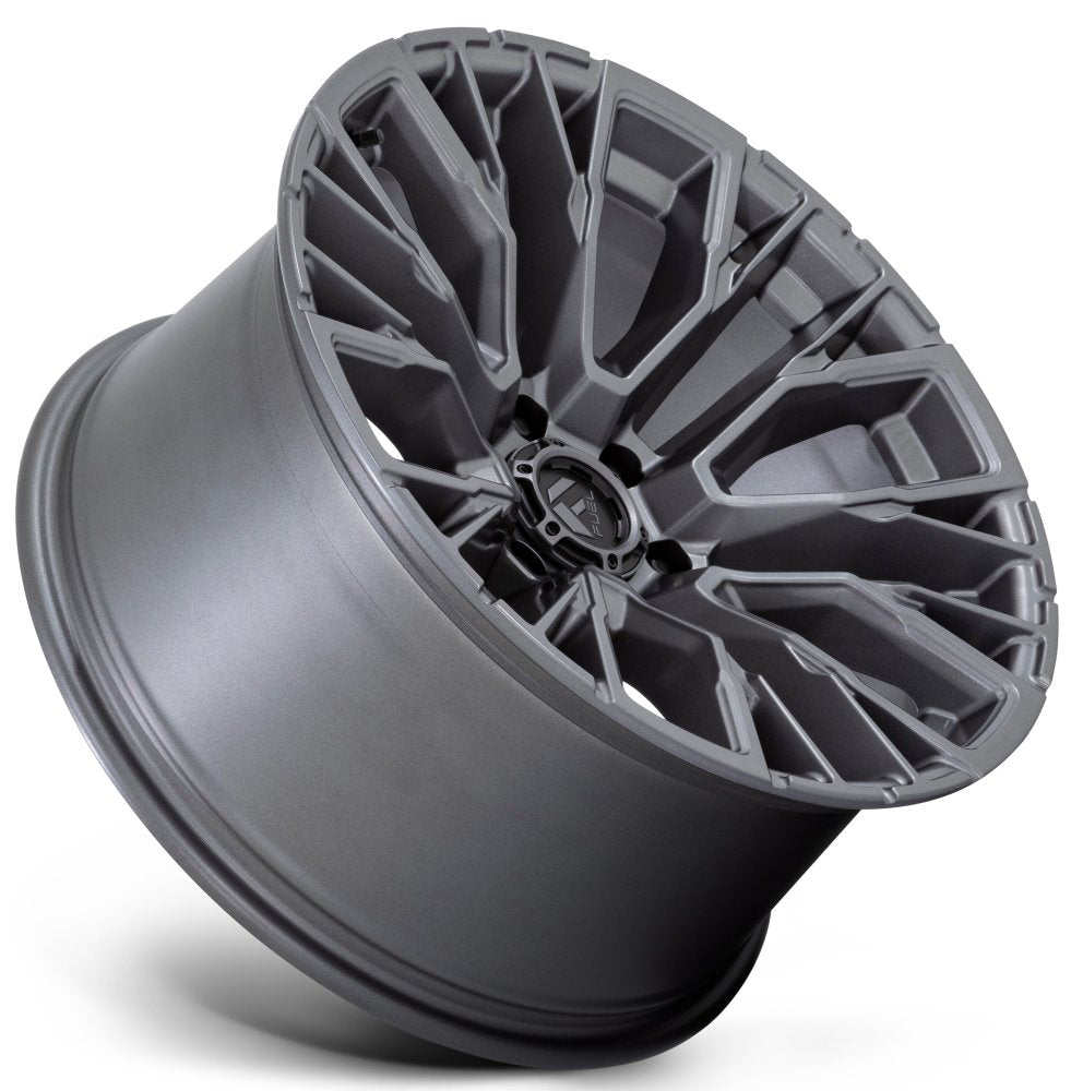17x9 Fuel Off-Road Fuel Off-Road Rebar 6 Matte Gunmetal D848 6x5.5/139.7 1mm - Flex Offroad