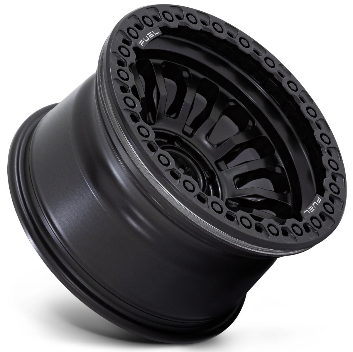 17x9 Fuel Off-Road Rincon Beadlock Blackout FC125 5x5/127 -38mm - Flex Offroad