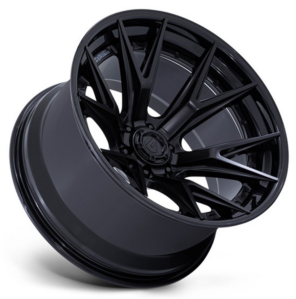 20x9 Fuel Off-Road Catalyst Matte Black w/ Gloss Black Lip FC402 6x5.5/139.7 20mm - Flex Offroad