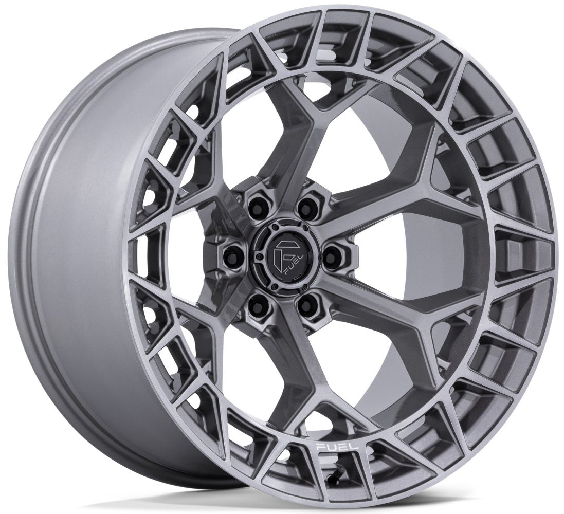 20X9 Fuel Off-Road Charger Platinum FC873 6x135 20mm - Flex Offroad