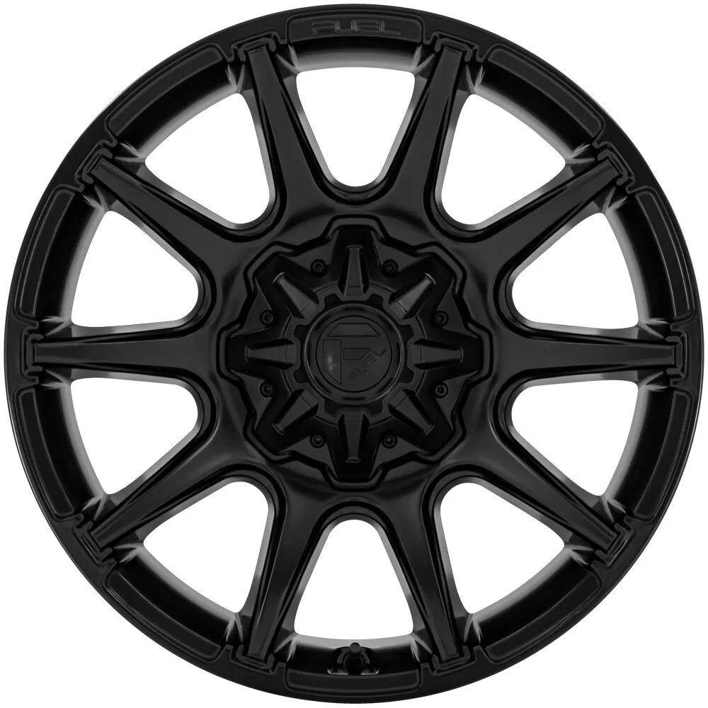 20X10 Fuel Off-Road Super C Matte Black FC880 8x6.5/165 -18mm - Flex Offroad