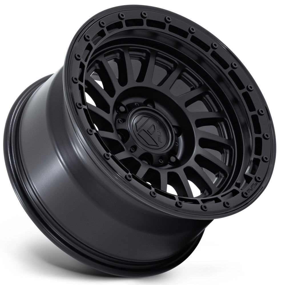 20x9 Fuel Off-Road Havoc Matte Black w/ Gloss Black Lip FC897 6x5.5/139.7 1mm
