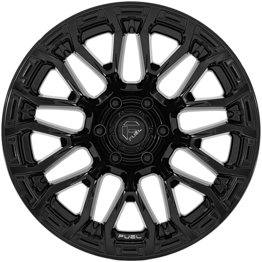 20X9 Fuel Off-Road Chisel Gloss Black FC899 6x135 20mm