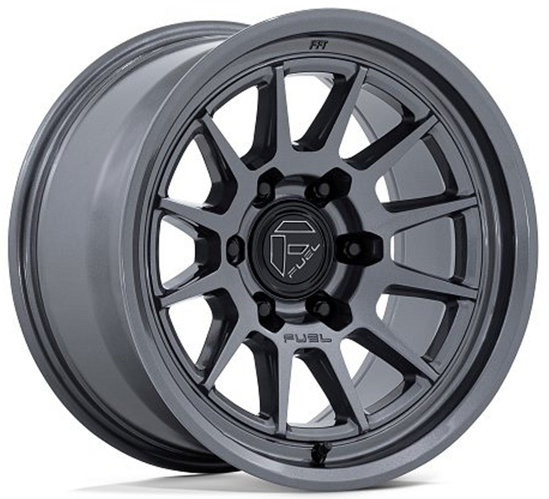 17X8.5 Fuel Off-Road Super Gloss Gunmetal FC902 6x5.5/136.7 25mm