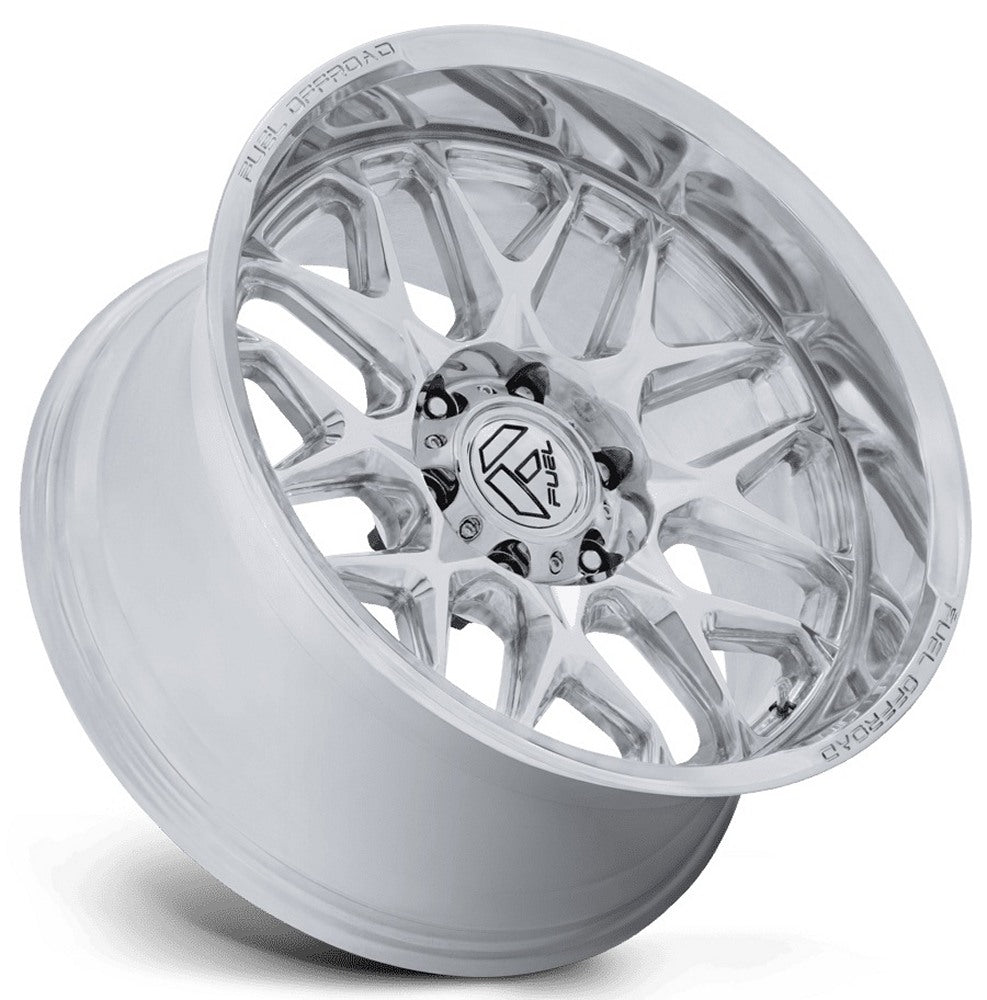 22X10 Fuel Off-Road Lynx Polished FC904 6x135 -18mm