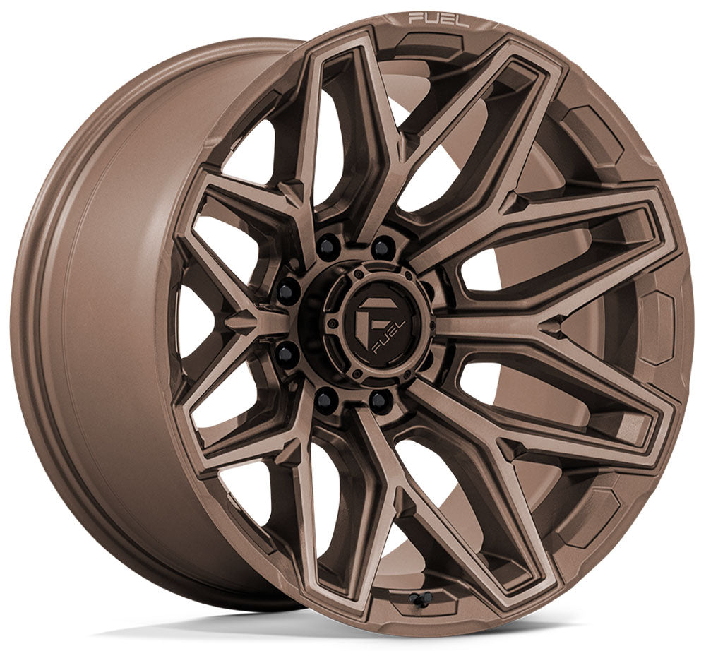22x12 Fuel Off-Road Flux Platinum Bronze (8-Lug) FC854 (* May Require Trimming) 8x170 -44mm