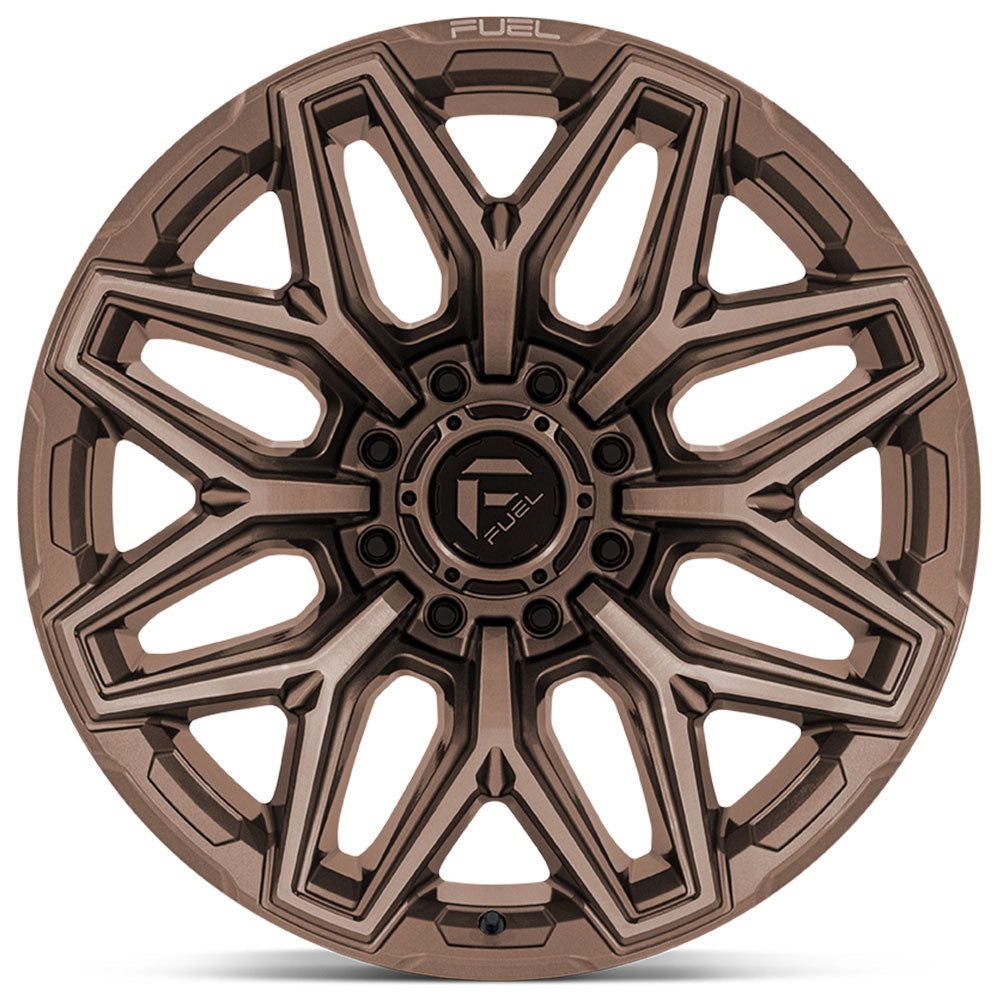 22x12 Fuel Off-Road Flux Platinum Bronze (8-Lug) FC854 (* May Require Trimming) 8x170 -44mm