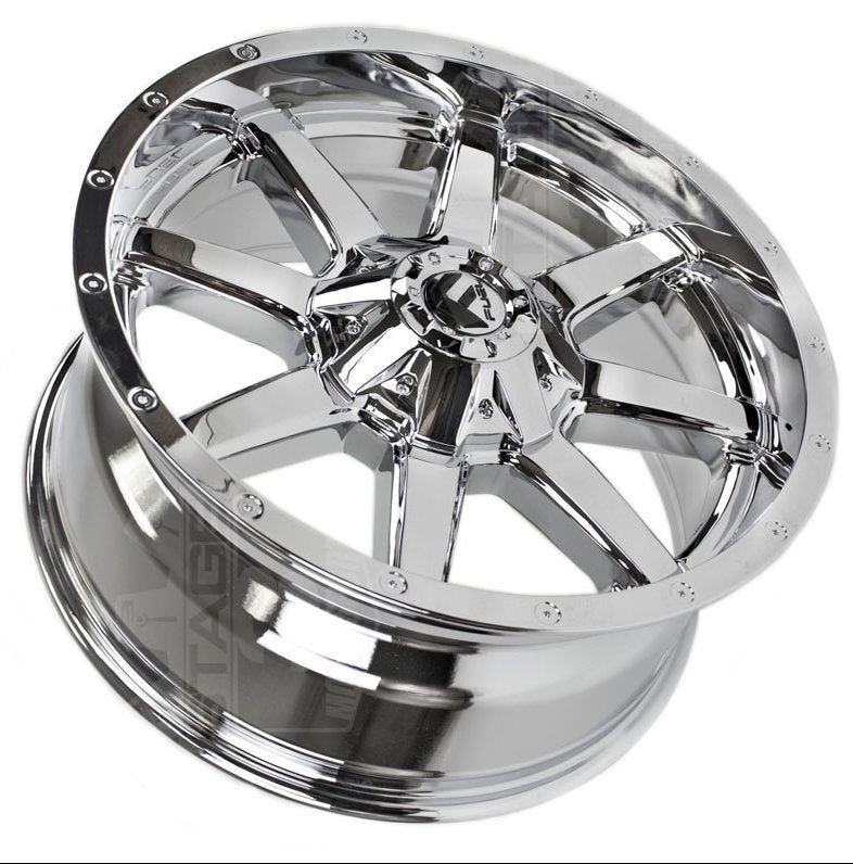 20x10 Fuel Off-Road Maverick Chrome D536 6x135 6x5.5/139.7 -24mm - Flex Offroad