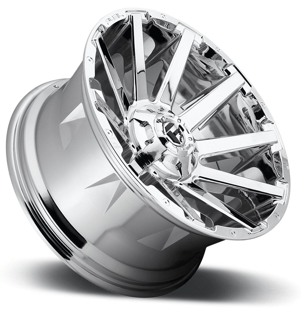 20x10 Fuel Off-Road Contra Chrome D614 8x170 -18mm - Flex Offroad