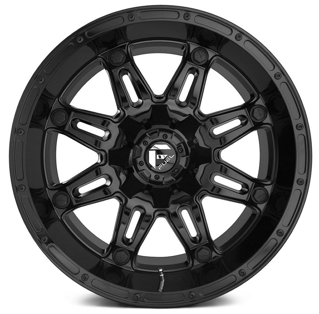 20x9 Fuel Off-Road Hostage Gloss Black D625 6x135 6x5.5/139.7 -12mm - Flex Offroad