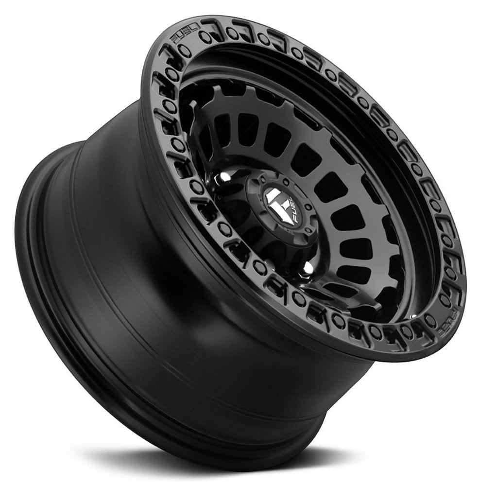 18x9 Fuel Off-Road Zephyr Matte Black D633 (Truck) 6x5.5/139.7 -12mm
