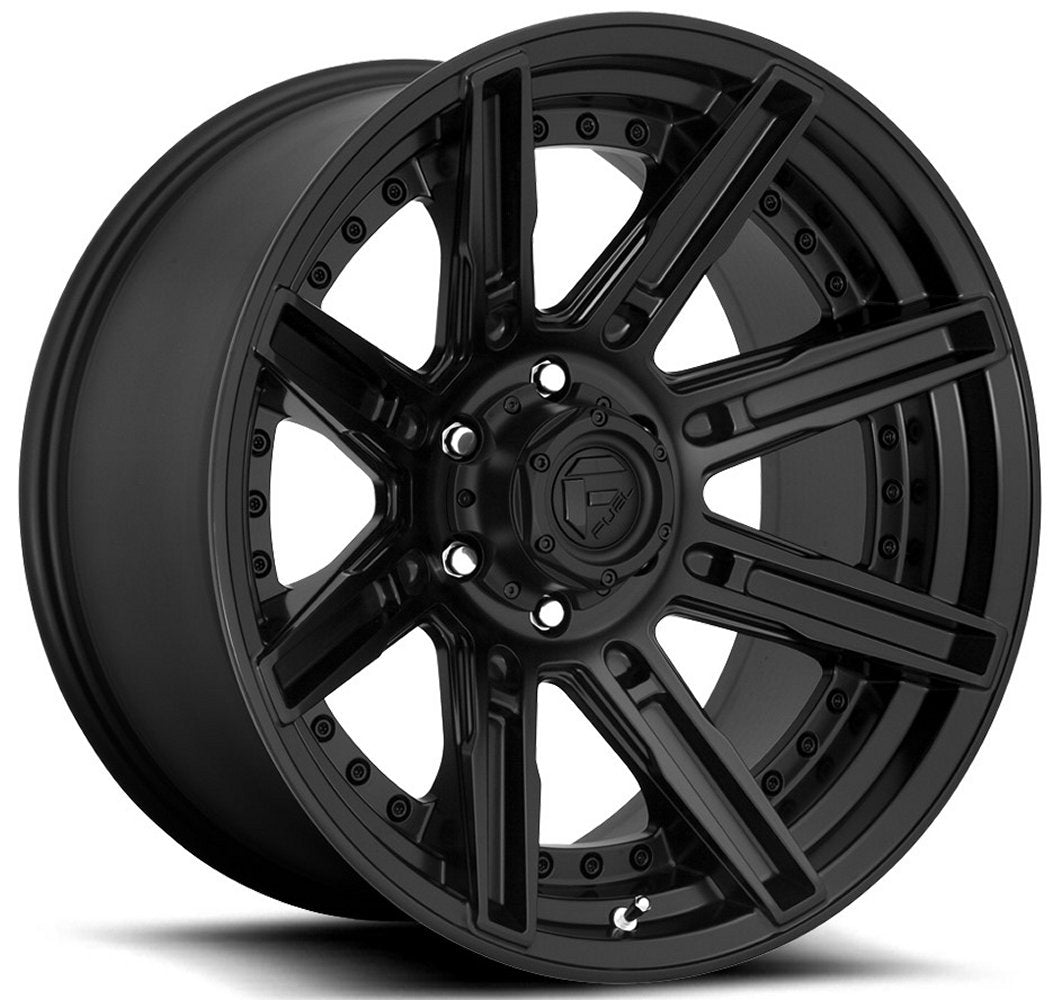 20x9 Fuel Off-Road Rogue Matte Black D709 6x135 1mm - Flex Offroad