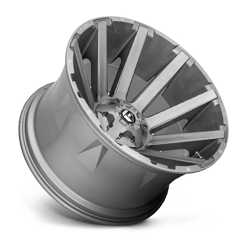 20x10 Fuel Off-Road Contra Platinum Tinted D714 6x135 6x5.5/139.7 -19mm - Flex Offroad